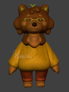 3D model of my mascot